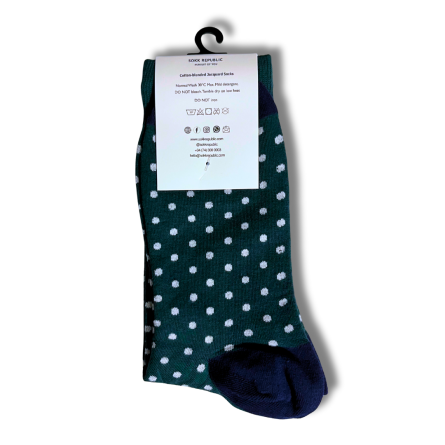 Classic Green Office socks - Image 4