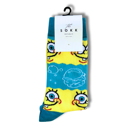 Sponge Face Socks - Image 1