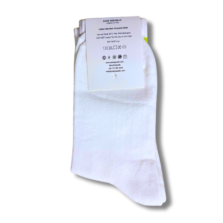 Premium White and light green Stripe Socks - Image 4