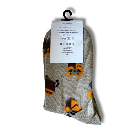 Cute Cat Box Socks - Image 4