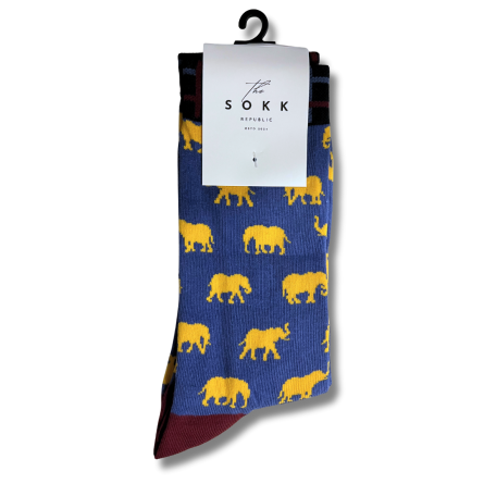 Safari Elephant Socks - Image 5
