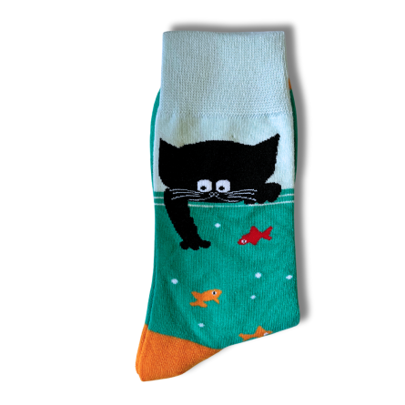 Black Cat Socks - Image 4