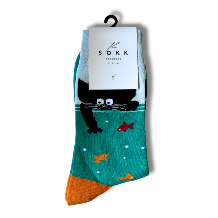 Black Cat Socks - Image 6