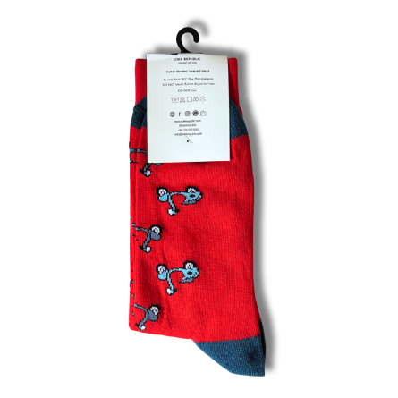 Red Bicycle Socks - Image 4