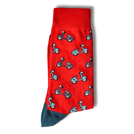Red Bicycle Socks - Image 3