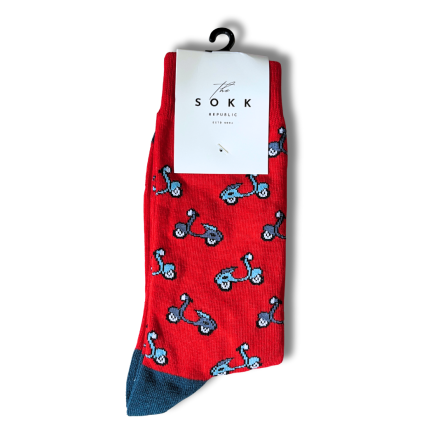Red Bicycle Socks - Image 5