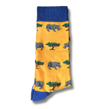 Rhino Print Socks - Image 3