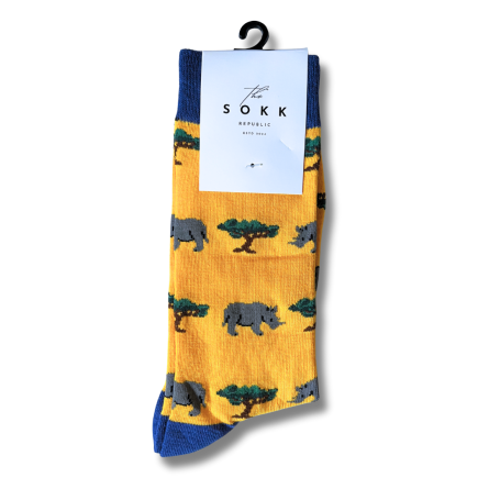 Rhino Print Socks - Image 5